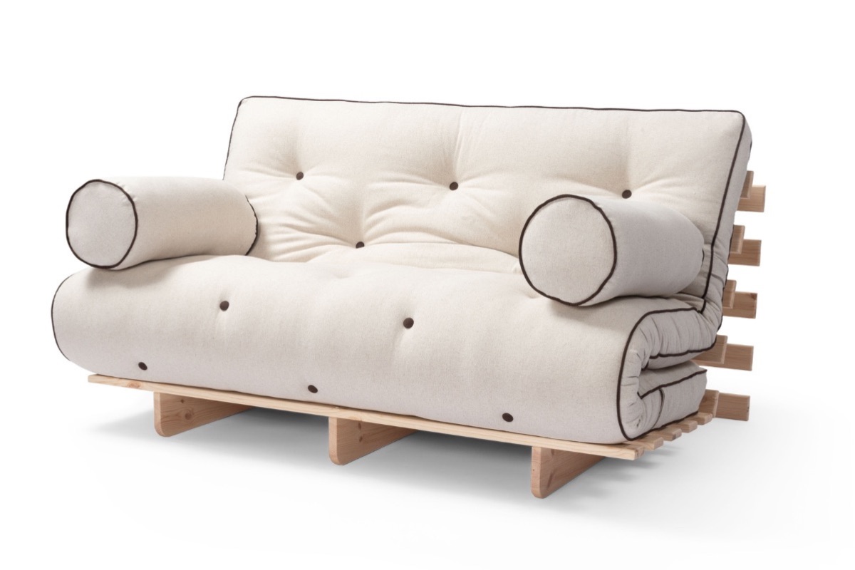Sofa Futon Ecru