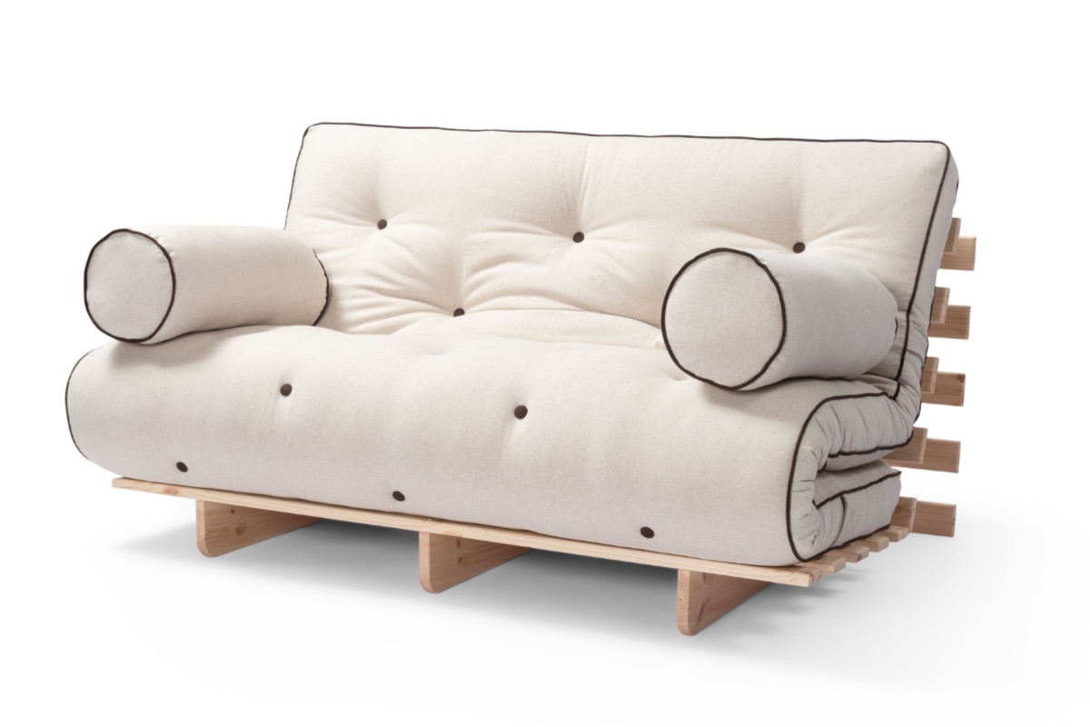 Sofa Futon Ecru