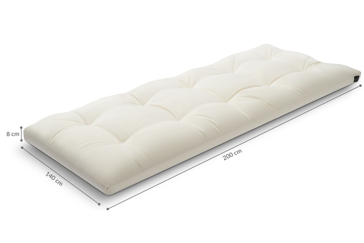 Futon Travel 140x200 wymiary