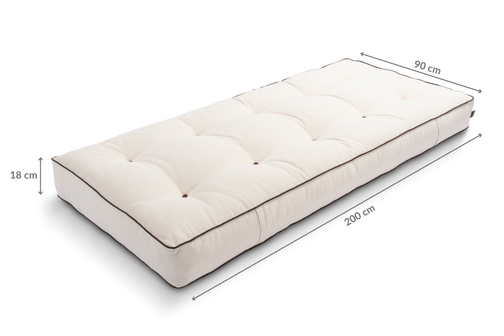 Wymiary Futon Comfort