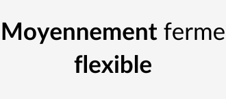 Futon moyennement ferme - flexible