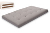 Matelas 120x200 naturel avec coco - Futon Medium Duo Coco - Pascall Gris
