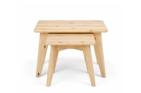 Ensemble de tables basses Sakura - Pascall 60x40 et 90x60