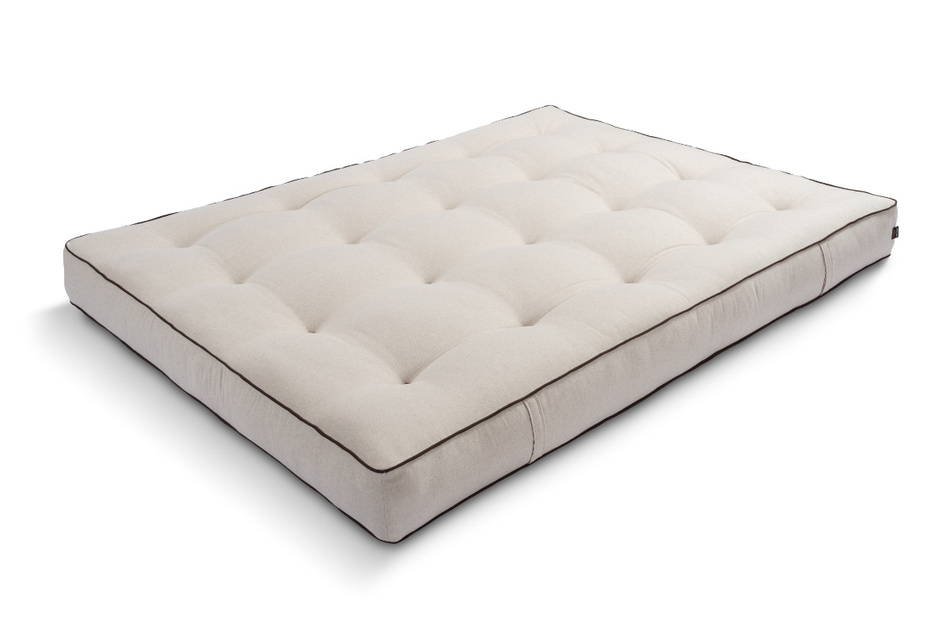 Matelas 160x200 naturel avec latex - Futon Comfort Trio Latex - Pascall Kedro Lin