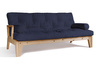 Canapé lit 200 cm - Sakura - Pascall Futon Bleu Marine