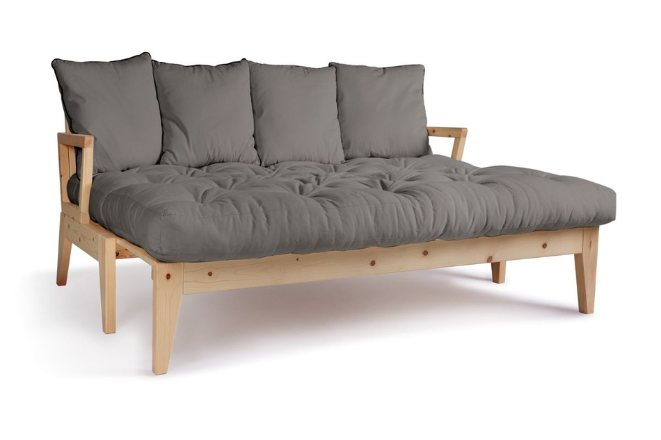 Canapé lit 200 cm - Sakura - Pascall Futon Gris