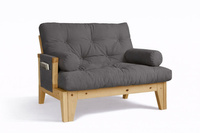 Fauteuil Sakura - Pascall Futon Gris