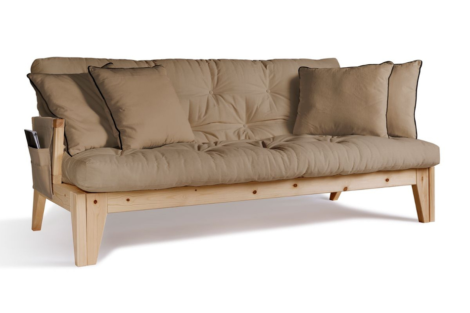 Canapé lit 200 cm - Sakura - Pascall Futon Beige