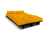 Canapé lit 120x200 - Slim Exclusive Black - Pascall Futon Jaune