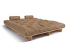 Canapé lit 180x200 - Slim Basic Classic - Pascall Futon Beige