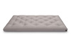 Matelas 120x200 naturel - Futon Slim Natural - Pascall Gris