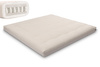 Matelas 200x200 naturel - Futon Hybrid Pocket H3 - Pascall Ecru