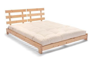 Lit en bois 140x200 - Aisha Classic Natura - Pascall