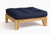 Repose-pieds Sakura - Pascall Futon Blue Marine