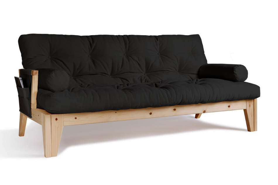 Canapé lit 200 cm - Sakura - Pascall Futon Noir