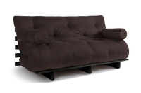 Canapé lit 160x200 - Slim Exclusive Black - Pascall Futon Marron