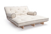Canapé lit 120x200 - Slim Exclusive Kedro Classic - Pascall Futon Lin