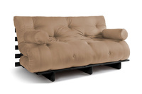 Canapé lit 160x200 - Slim Exclusive Black - Pascall Futon Beige