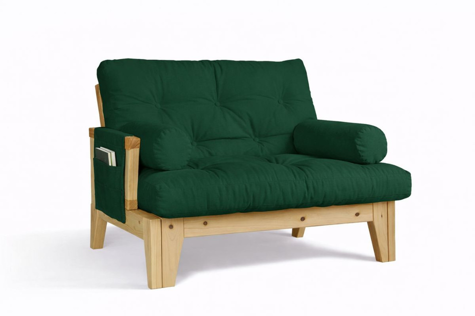 Fauteuil Sakura - Pascall Futon Vert Bouteille