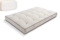 Matelas 140x200 naturel - Futon Comfort Natural - Pascall Kedro Lin