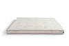 Matelas 160x200 naturel avec latex - Futon Medium Duo Latex - Pascall Kedro Lin