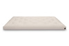 Matelas 120x200 naturel avec latex - Futon Slim Duo Latex - Pascall Bleu