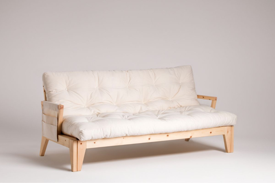 Canapé lit 200 cm - Sakura - Pascall Futon Ecru