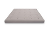 Matelas 200x200 naturel avec de la laine, coco et 2x latex - Futon Comfort Wool - Pascall Gris