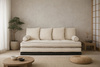 Sofa Tatami Medium Natural Kedro 90x200 - Pascall Futon Lin