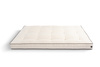 Matelas 120x200 naturel avec coco - Futon Medium Coco - Pascall Kedro Ecru
