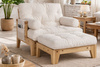 Fauteuil Sakura - Pascall Futon Marron