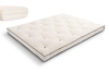 Matelas Futon 160x200 naturel avec latex - Slim Duo Latex Kedro - Pascall Ecru