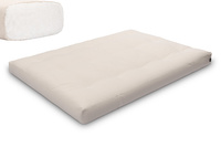 Matelas 140x200 naturel - Futon Comfort Natural - Pascall Ecru