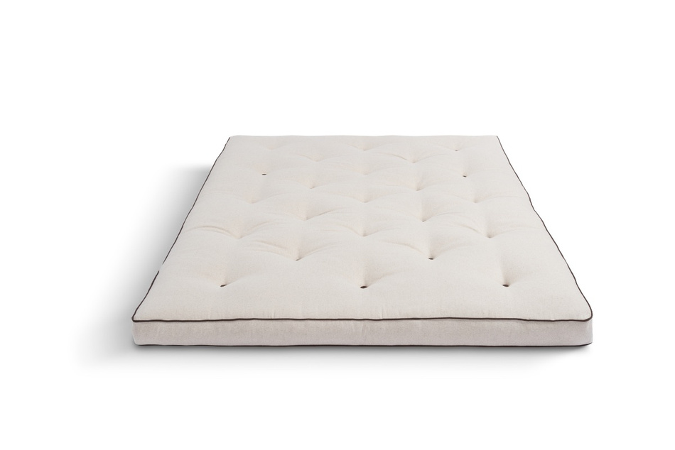 Matelas 120x200 naturel - Futon Slim Natural Kedro - Pascall Lin