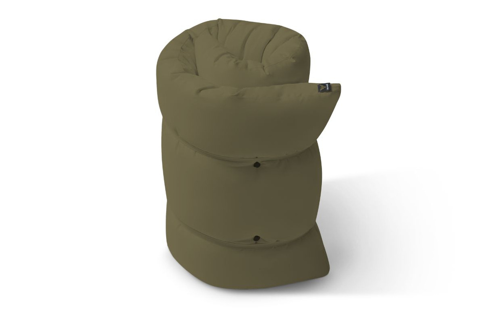 Matelas 70x200 naturel - Futon Pascall Travel Natural Kaki