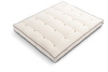 Matelas 200x200 naturel avec latex - Futon Medium Latex - Pascall Kedro Ecru