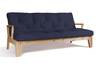 Canapé lit 200 cm - Sakura - Pascall Futon Bleu Marine