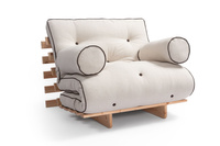 Canapé lit 90x200 - Slim Basic Kedro Classic - Pascall Futon Lin