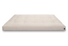 Matelas 140x200 naturel avec latex et 2x coco- Futon Comfort Relax Hard - Pascall Ecru