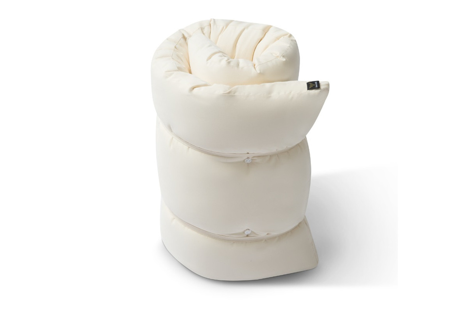 Matelas 90x200 naturel - Futon Pascall Travel Natural Ecru