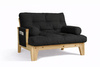 Fauteuil Sakura - Pascall Futon Noir