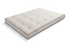 Matelas 160x200 naturel avec latex - Futon Medium Latex - Pascall Kedro Lin