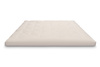 Matelas 200x200 naturel - Futon Slim Natural - Pascall Gris Clair