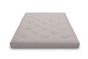 Matelas 140x200 naturel avec latex - Futon Slim Latex - Pascall Gris