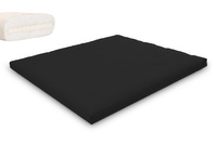 Matelas 180x200 naturel avec latex - Futon Slim Latex - Pascall Noir