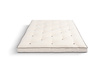 Matelas 140x200 naturel avec latex - Futon Slim Latex Kedro - Pascall Ecru