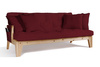 Canapé lit 200 cm - Sakura - Pascall Futon Bordeaux