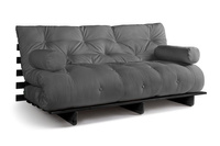 Canapé lit 180x200 - Slim Exclusive Black - Pascall Futon Gris