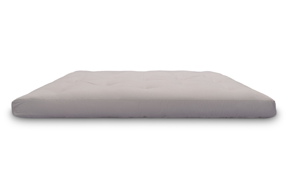 Matelas 160x200 naturel - Futon Slim Natural - Pascall Gris