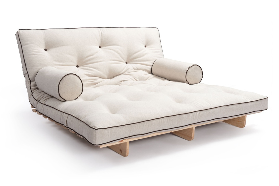 Canapé lit 160x200 - Slim Comfort Kedro Classic - Pascall Futon Lin